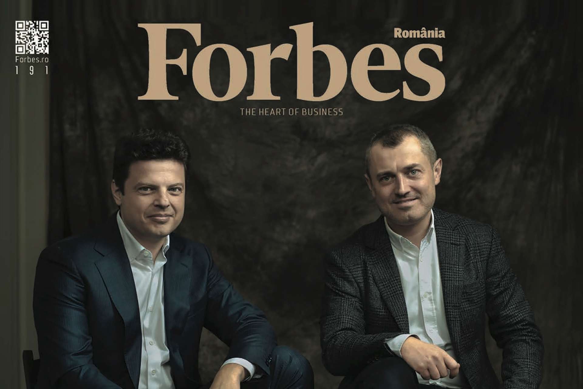 Victor Căpitanu and Andrei Diaconescu, founders of One United Properties, speak about their beginnings in the business and future insights of the company in the latest Forbes Romania cover story