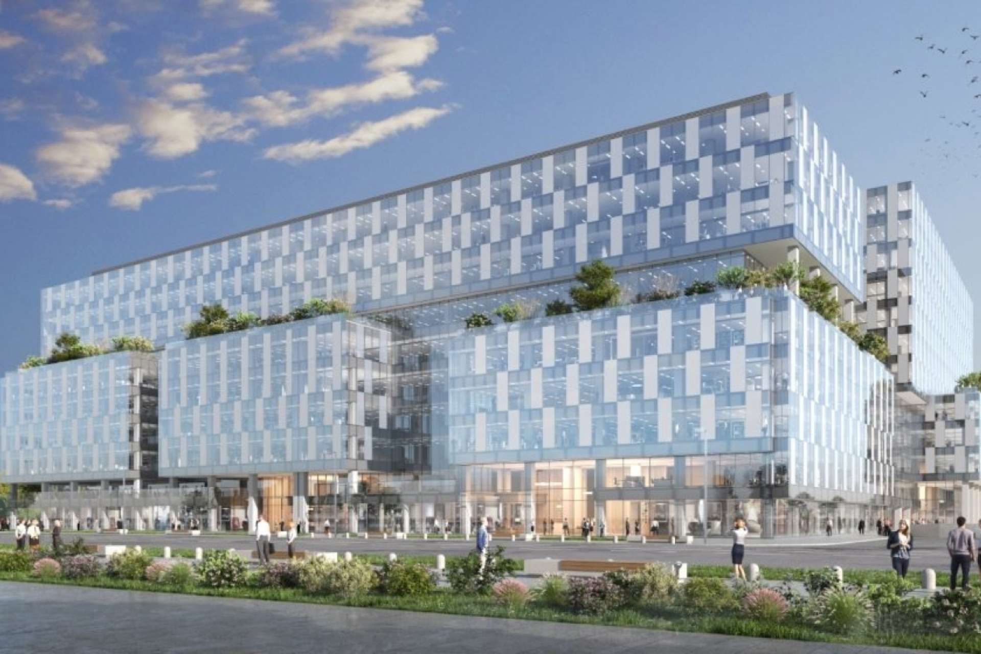One United Properties will develop within the One Cotroceni Park mixed use project a retail area having the size of a mall