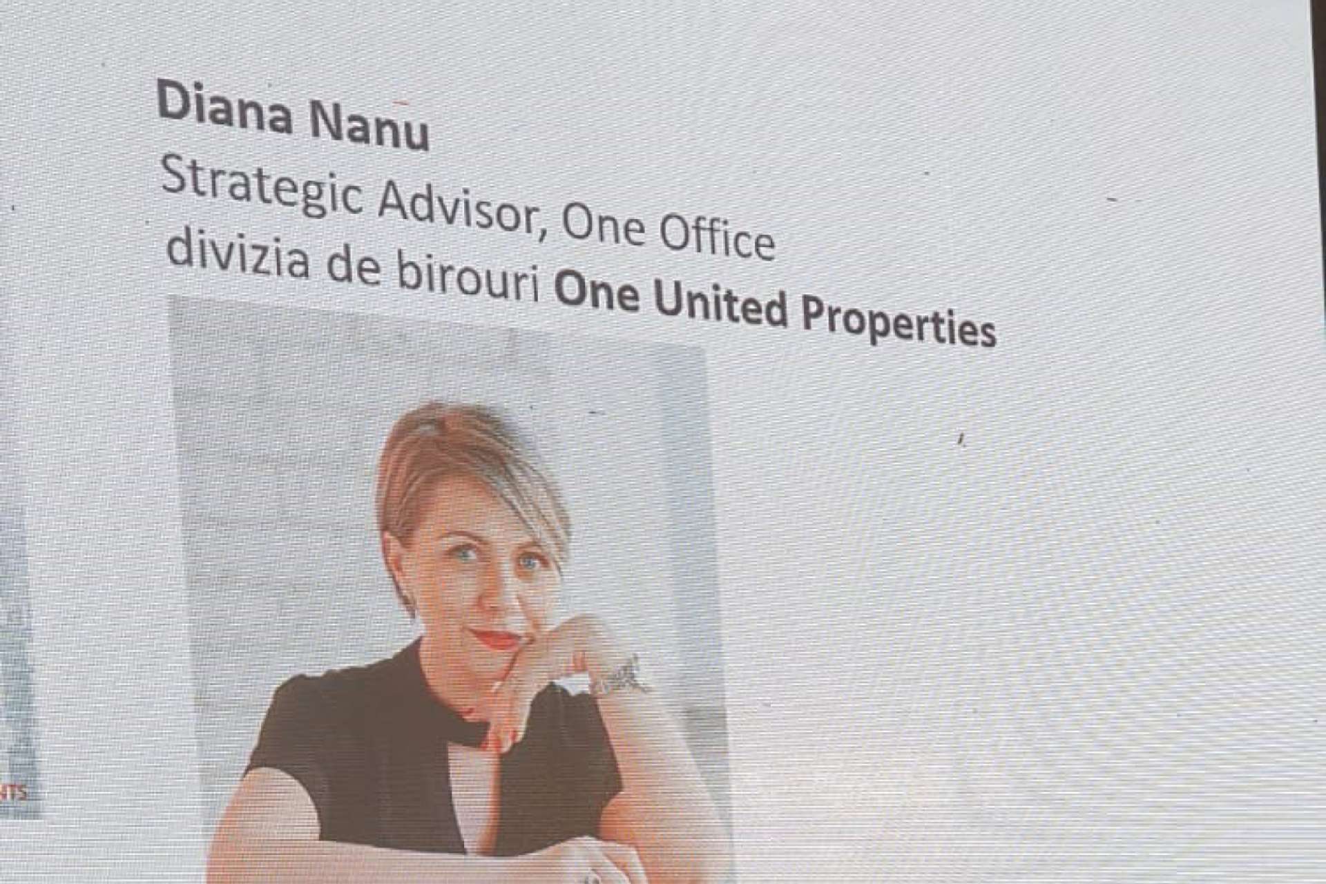 Diana Nanu at ZF Offices and Residential Conference