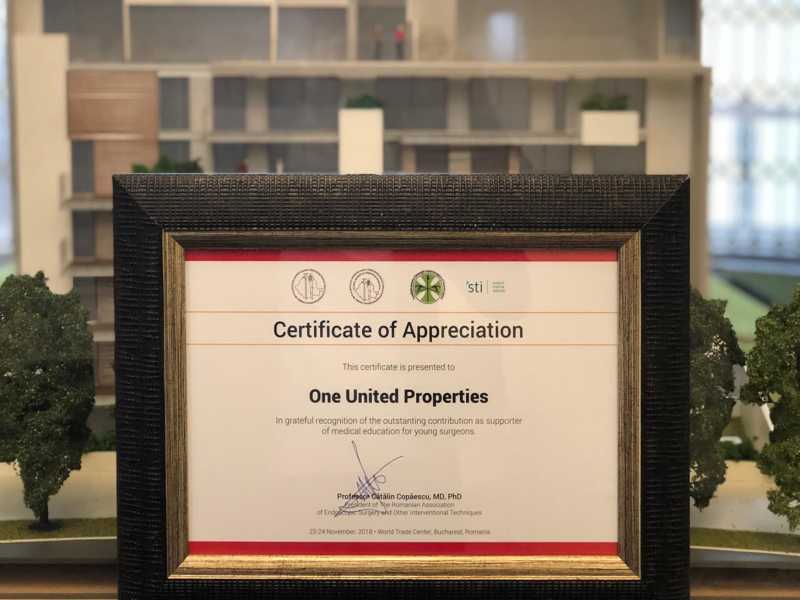 Certificate of Appreciation