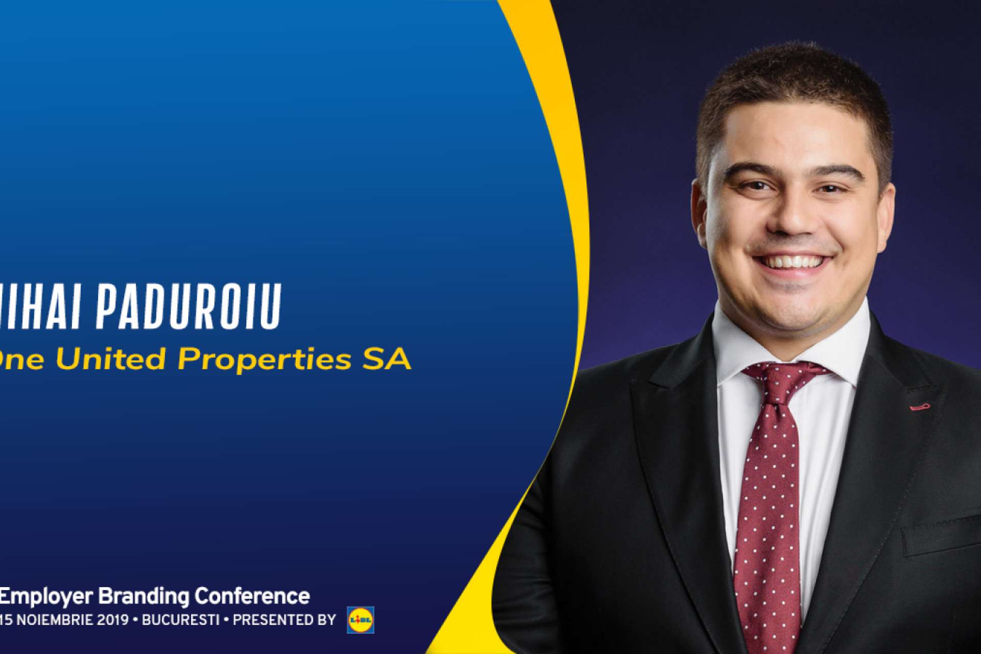 Mihai Păduroiu, CEO Office Division, speaker at Employer Branding Conference