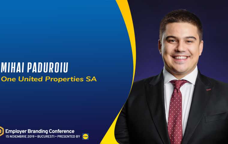 Mihai Păduroiu, CEO Office Division, speaker at Employer Branding Conference