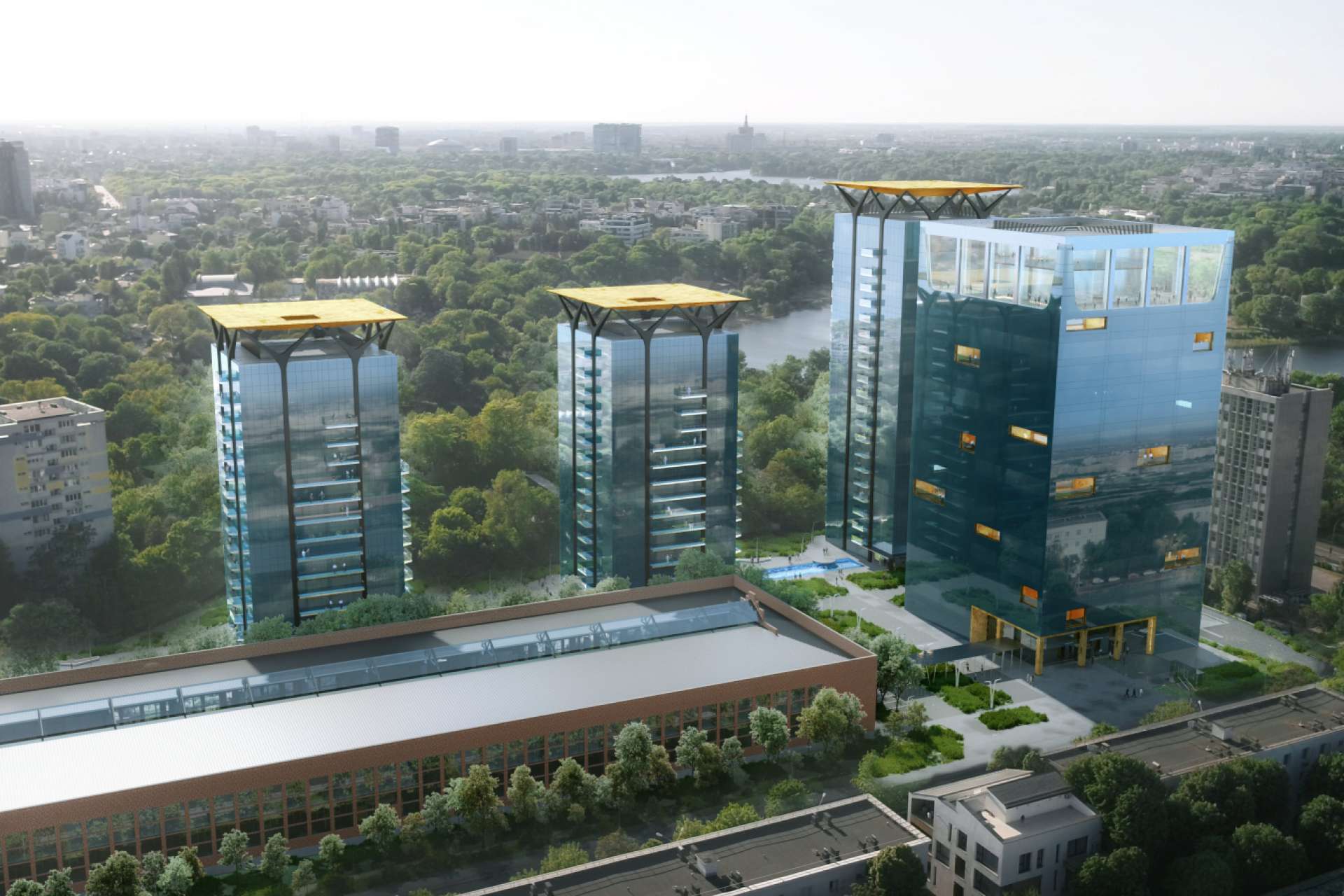 Visiting One Floreasca City, the largest construction site in Bucharest