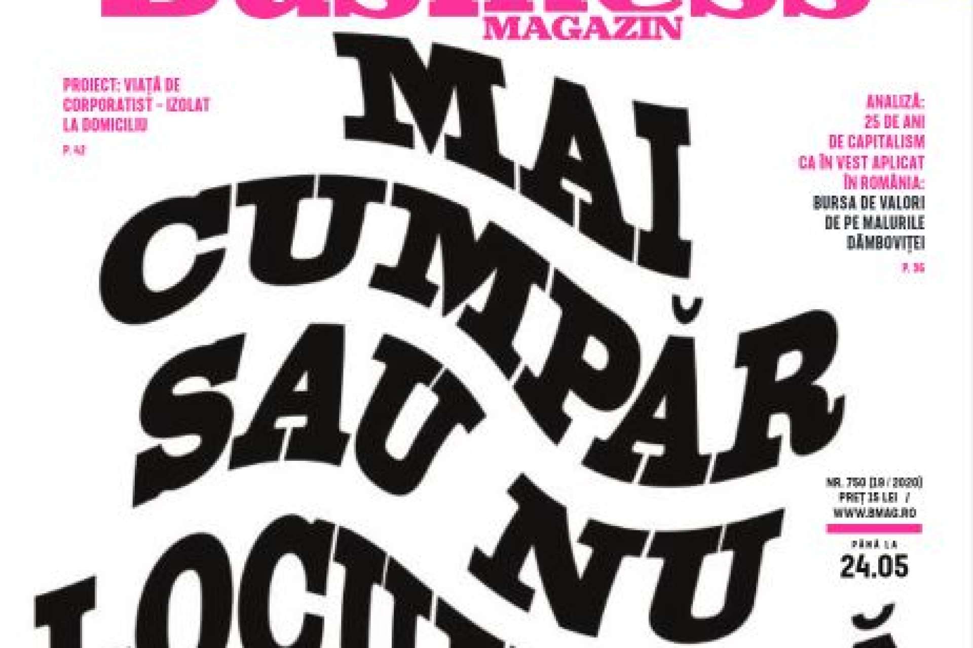 Beatrice Dumitrașcu for Business Magazin: ”The location will make the difference when we speak about real estate”
