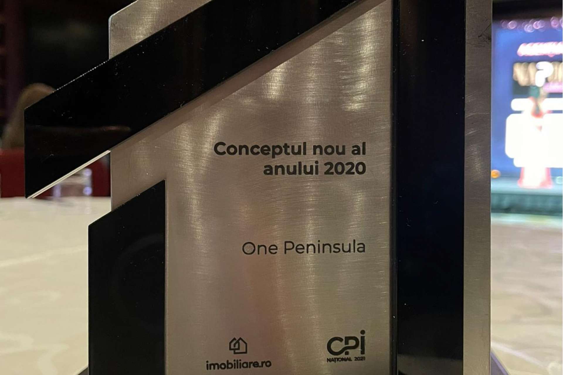 One Peninsula awarded with "New Concept of 2020" distinction at the Real Estate Professionals Gala