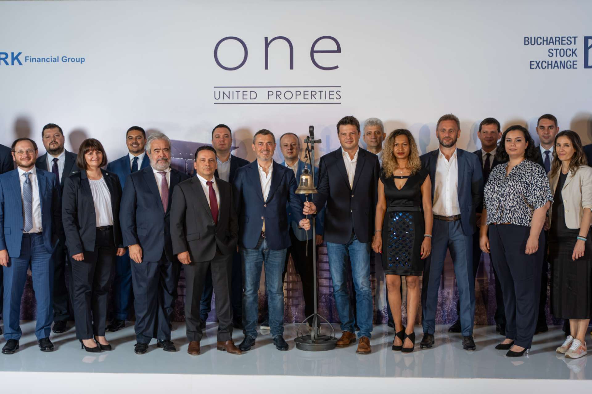 One United Properties is officially listed on the Bucharest Stock Exchange