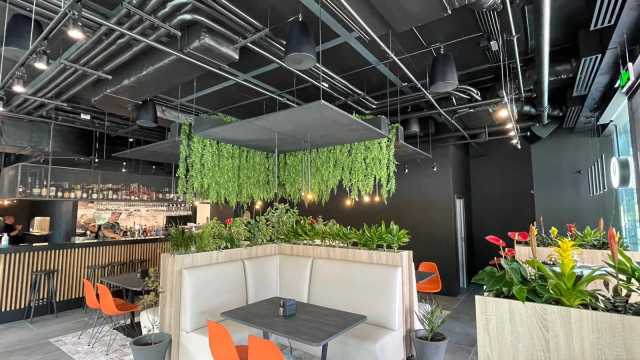 Meat2Eat opened a restaurant on the ground floor of One Tower office building