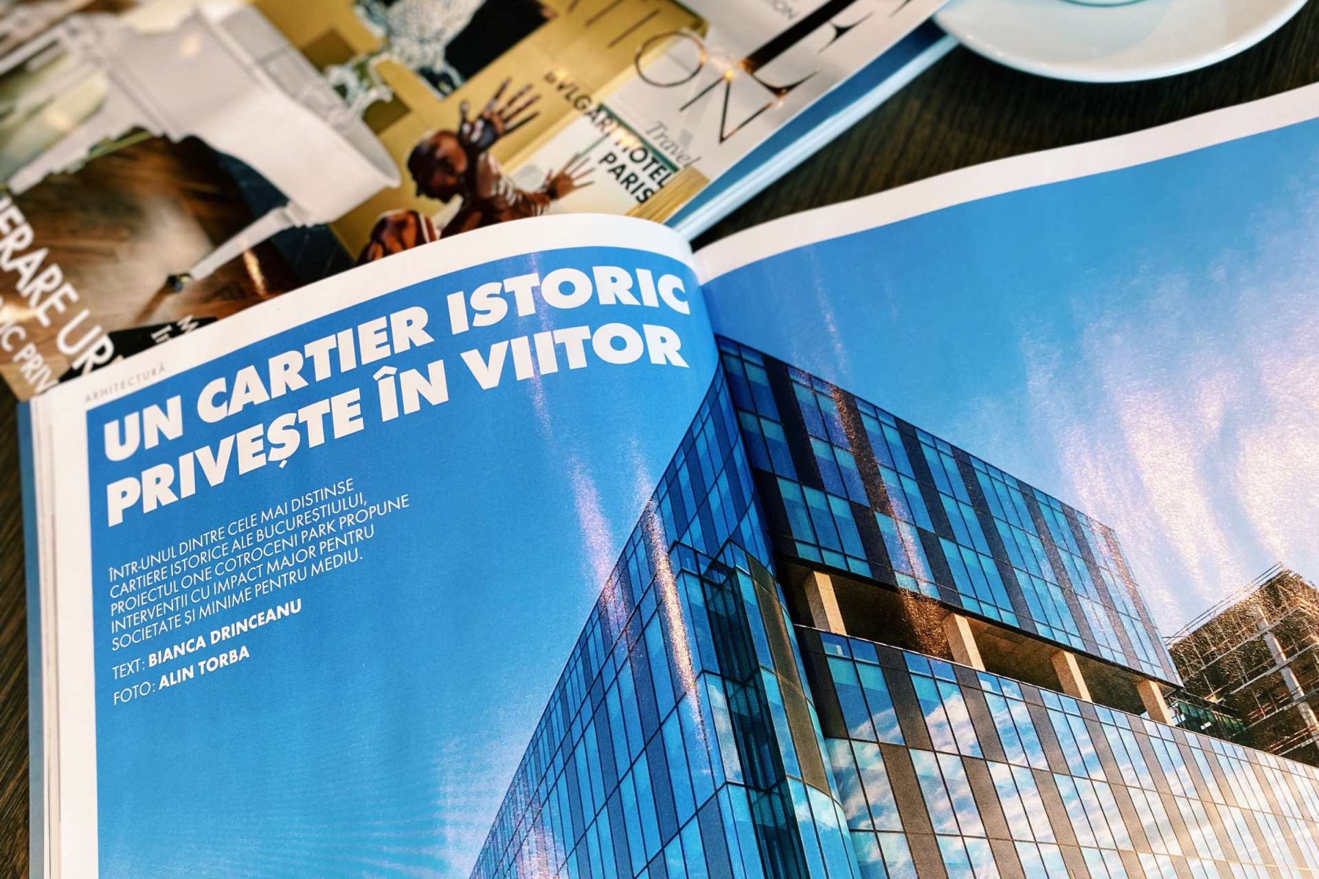 One Cotroceni Park. About urban regeneration in ELLE Decoration