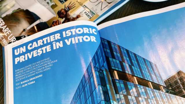 One Cotroceni Park. About urban regeneration in ELLE Decoration