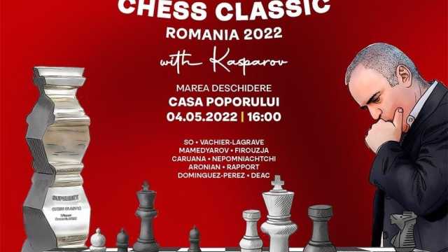 One United Properties supports Superbet Chess Classic Romania 2022, an event starring prominent chess personalities such as Garry Kasparov