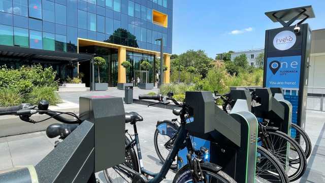 One Floreasca City hosts new automated i’Velo bicycle stations