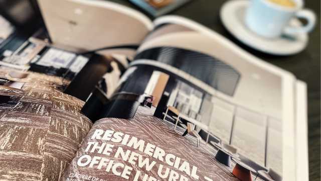 The business-smart offices from One Floreasca City in ELLE Decoration