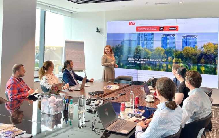 Echipa Biz își mută redacția la One United Properties