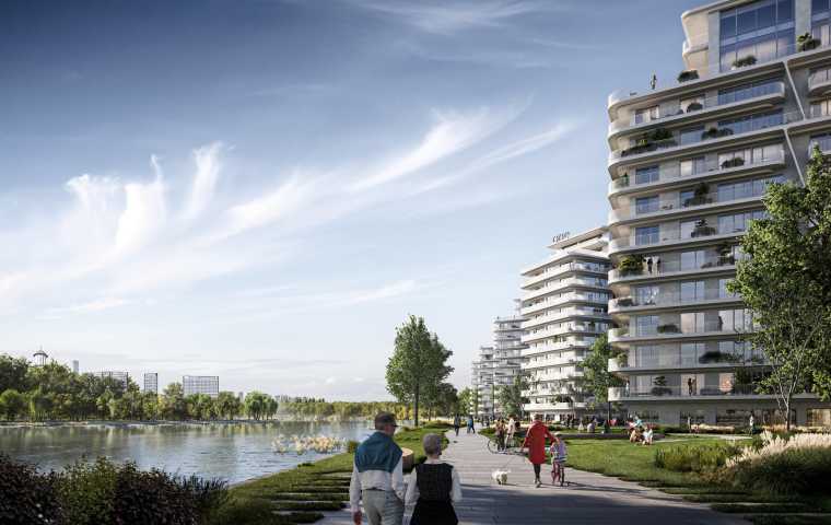 One United Properties has obtained the building permit for more than 2,000 apartments in One Lake District development