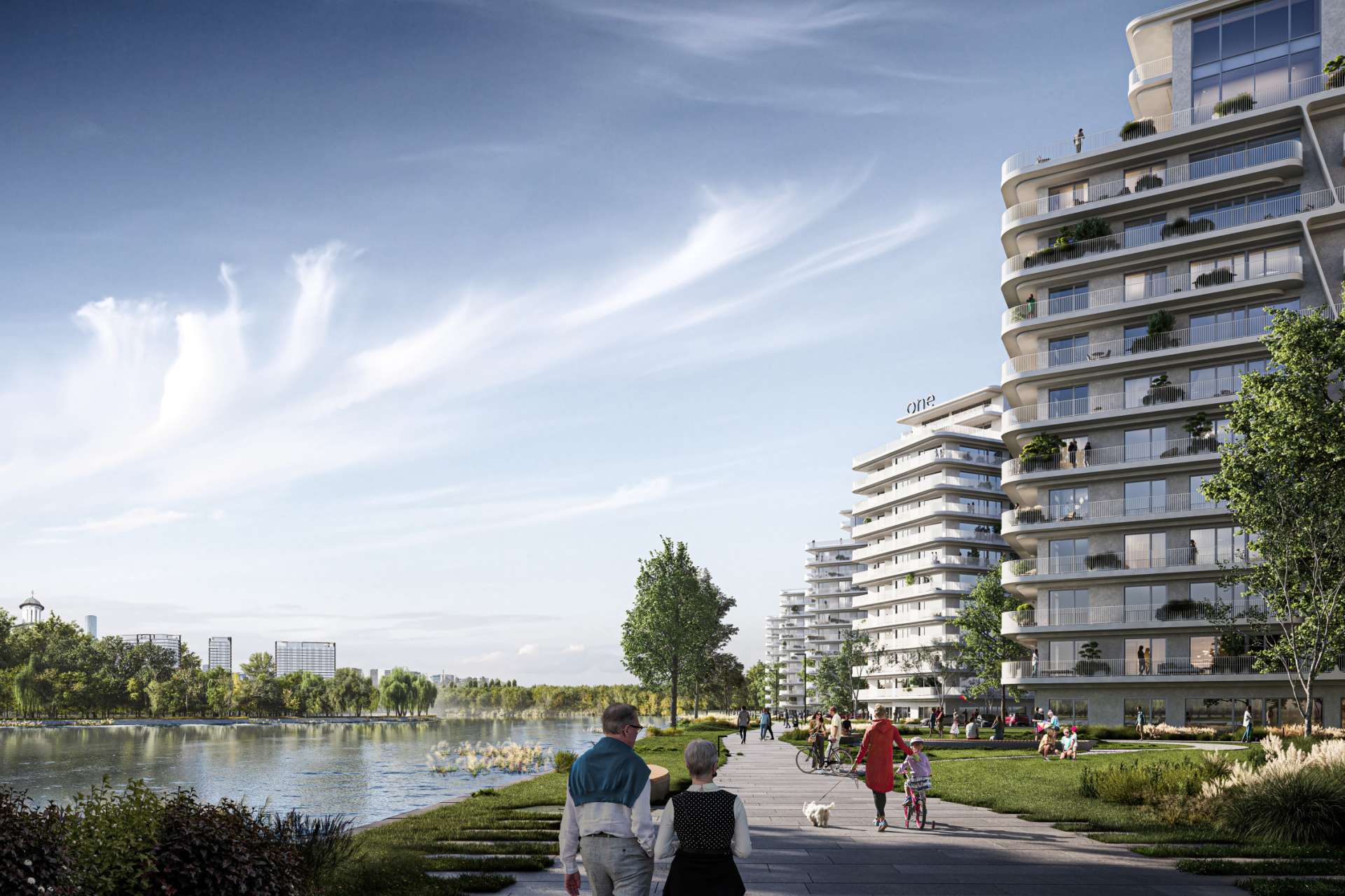 One United Properties a obținut autorizația de construire pentru peste 2.000 de apartamente în dezvoltarea One Lake District