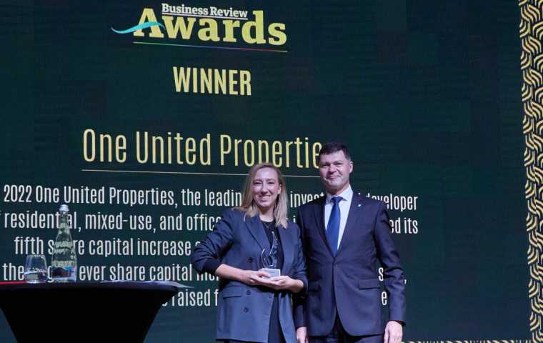 One United Properties, Public Listed Company of the Year at Business Review Awards Gala