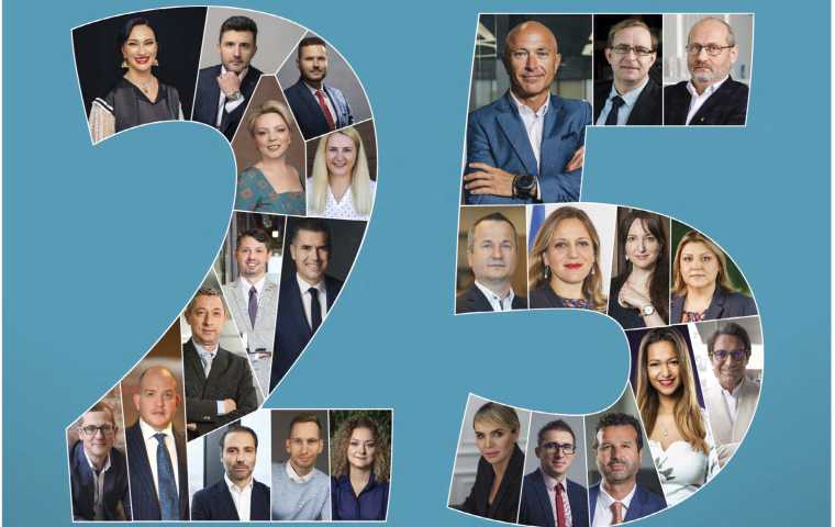 Beatrice Dumitrașcu on the cover of Business Review Leaders To Watch in 2023
