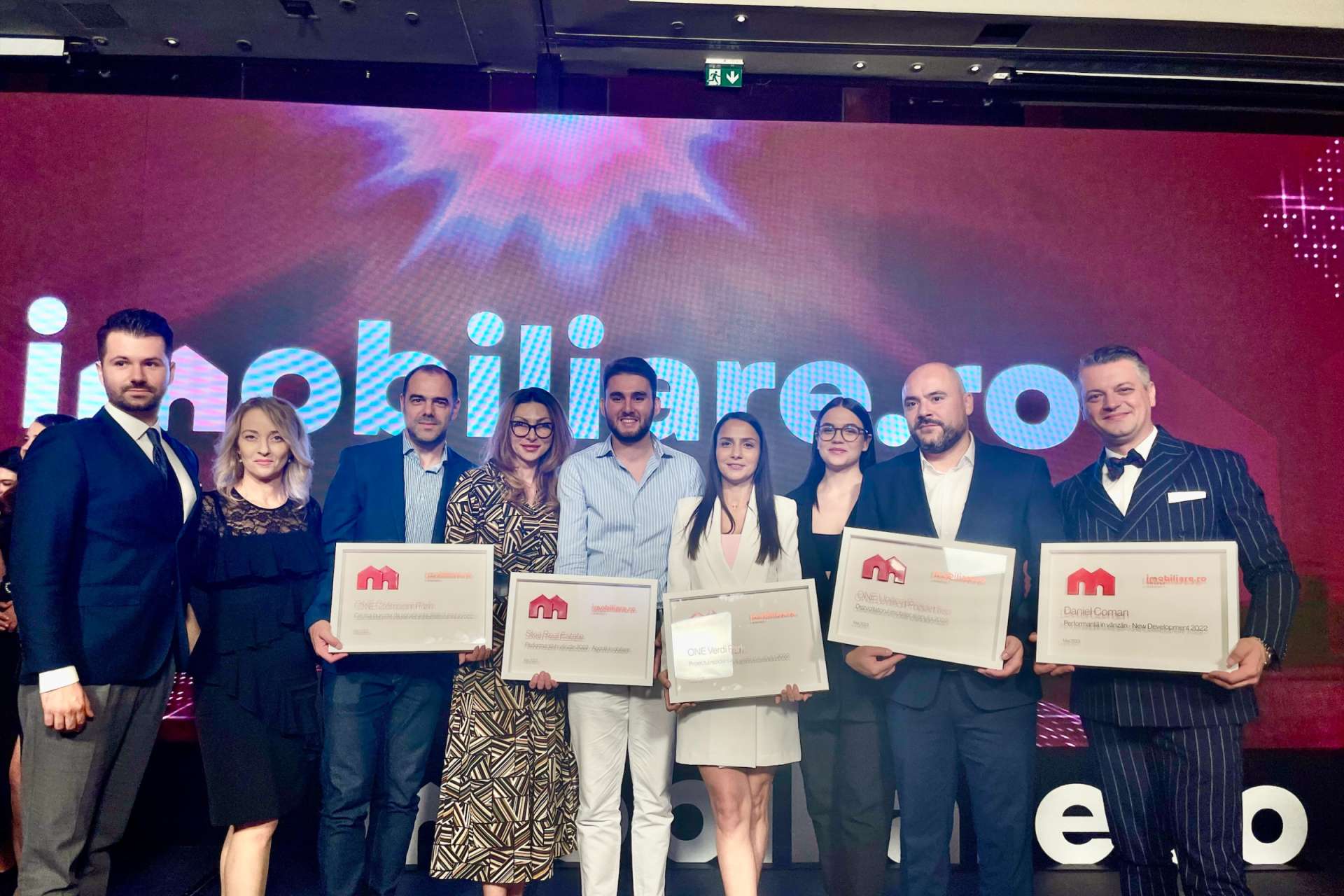 5 premii pentru One United Properties la Imobiliare.ro Awards 2023