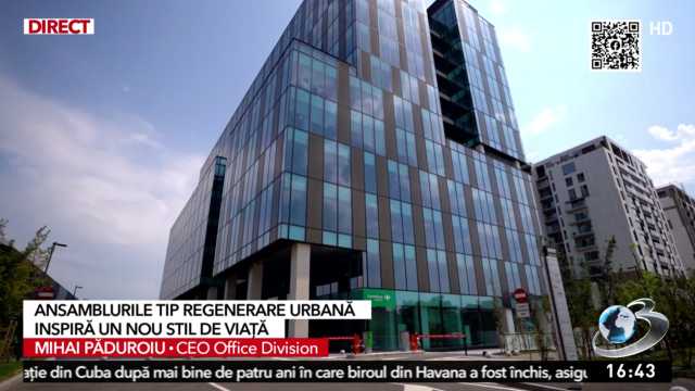 One Cotroceni Park, cel mai mare ansamblu de tip regenerare urbană, prezentat la „România inteligentă”