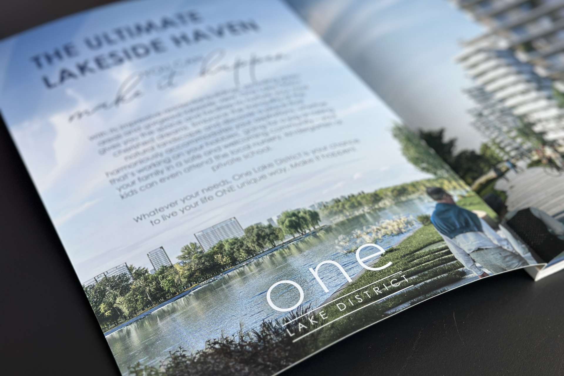 One Lake District: un proiect de regenerare urbană inovator prezentat în cel mai recent număr al revistei ELLE Decoration