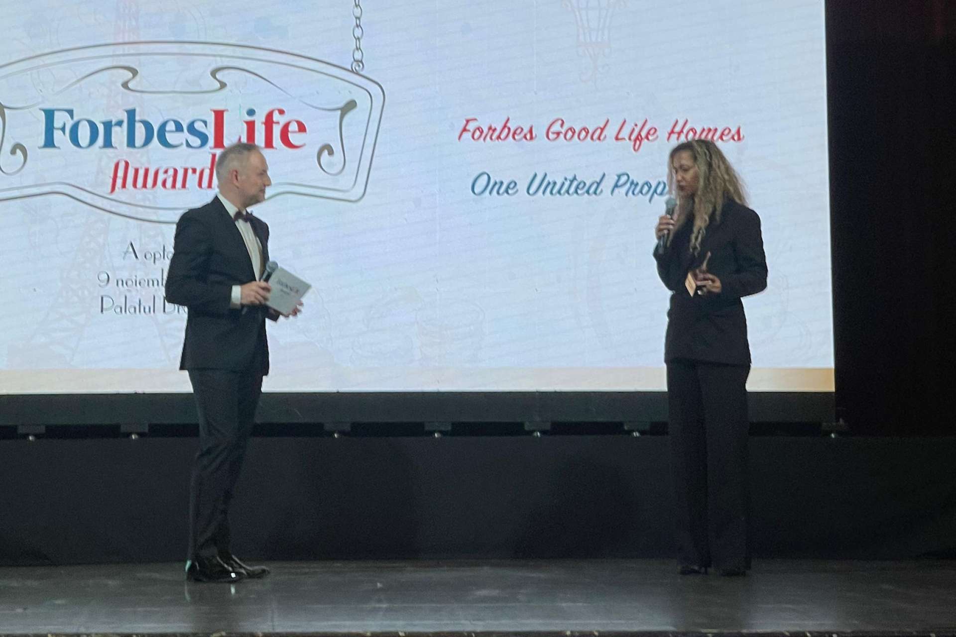 One United Properties honoured at the Forbes Life Awards Gala 2023