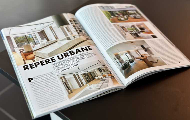 Ready to use apartments, in the latest ELLE Decoration issue