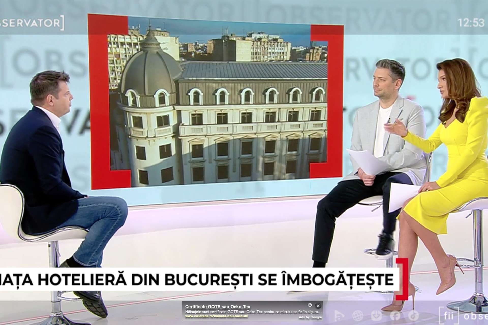 Despre Mondrian București, la Observator Antena 1