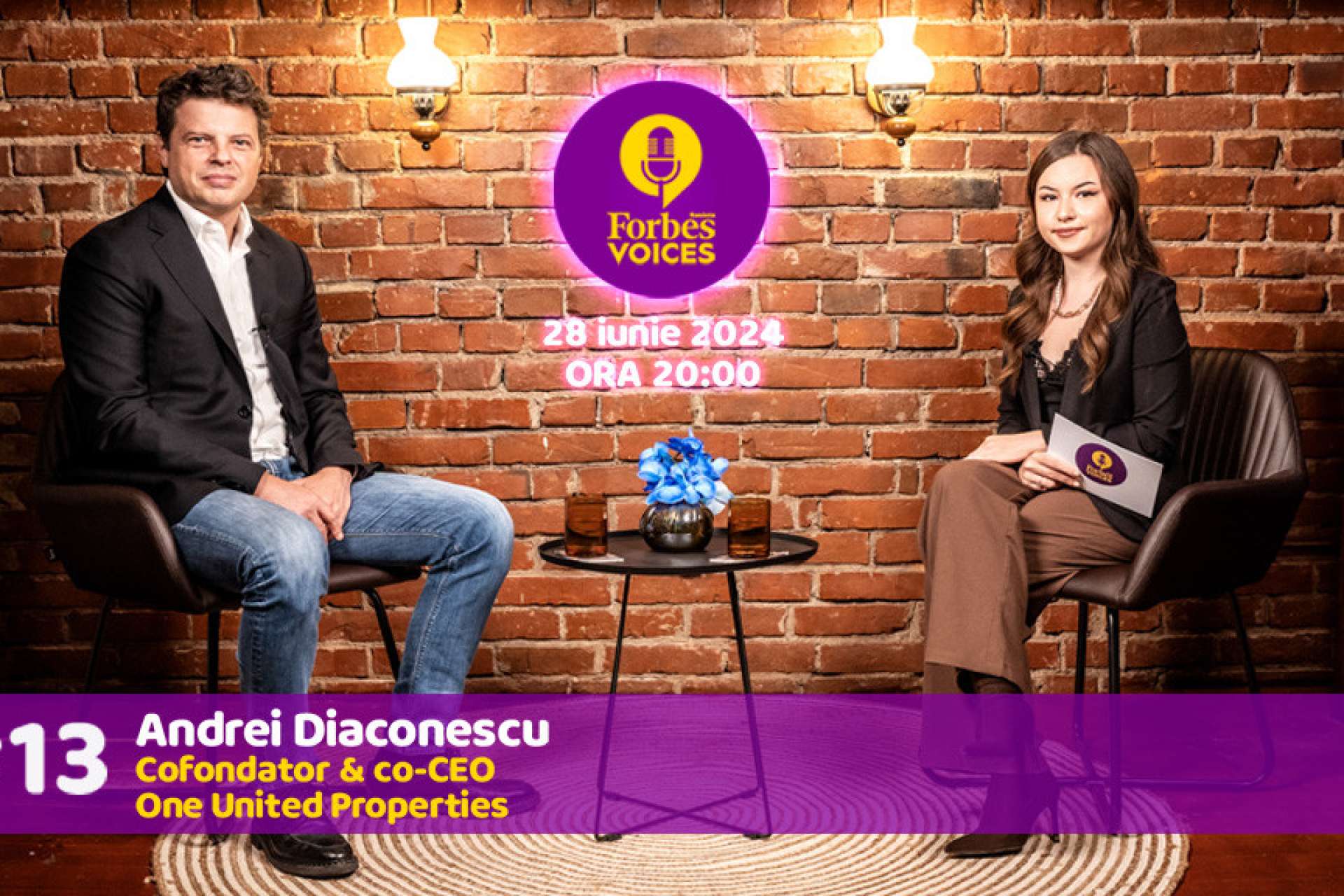 Andrei Diaconescu la podcast-ul ”Forbes Voice”