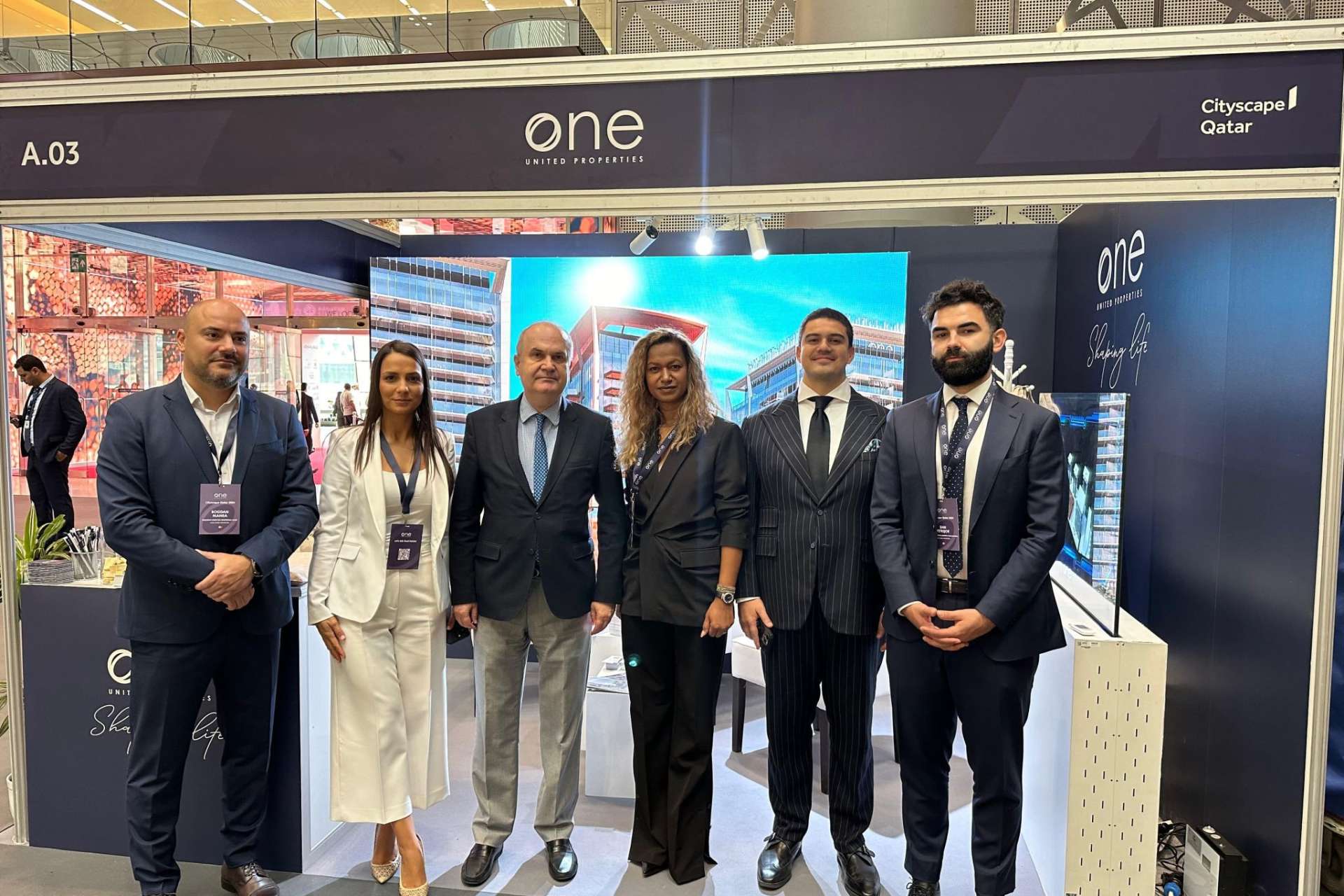 One United Properties, the only Romanian real estate developer at the Cityscape Qatar 2024