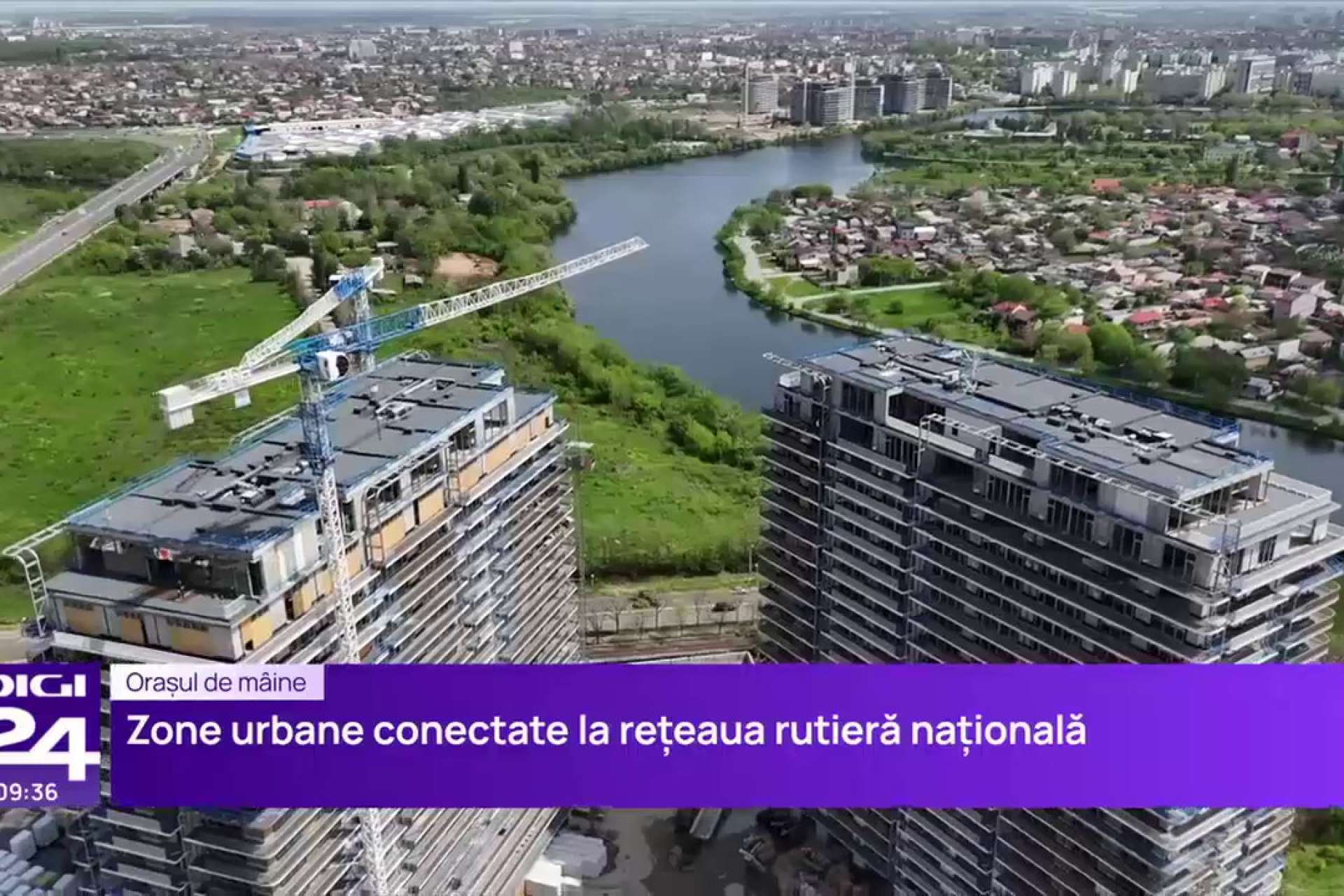 The City of Tomorrow: Urban Areas Connected to National Infrastructure