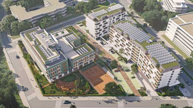 Building two schools that will cater to over 1,000 children and infrastructure development in Sector 2 of Bucharest, with a total investment of EUR 27 million