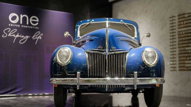 A 1939 Ford returns to the factory where it was born