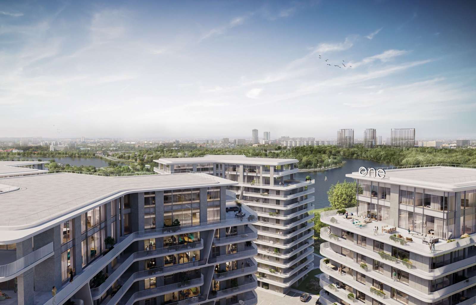 Residential complex One Lake District - imaginea 1