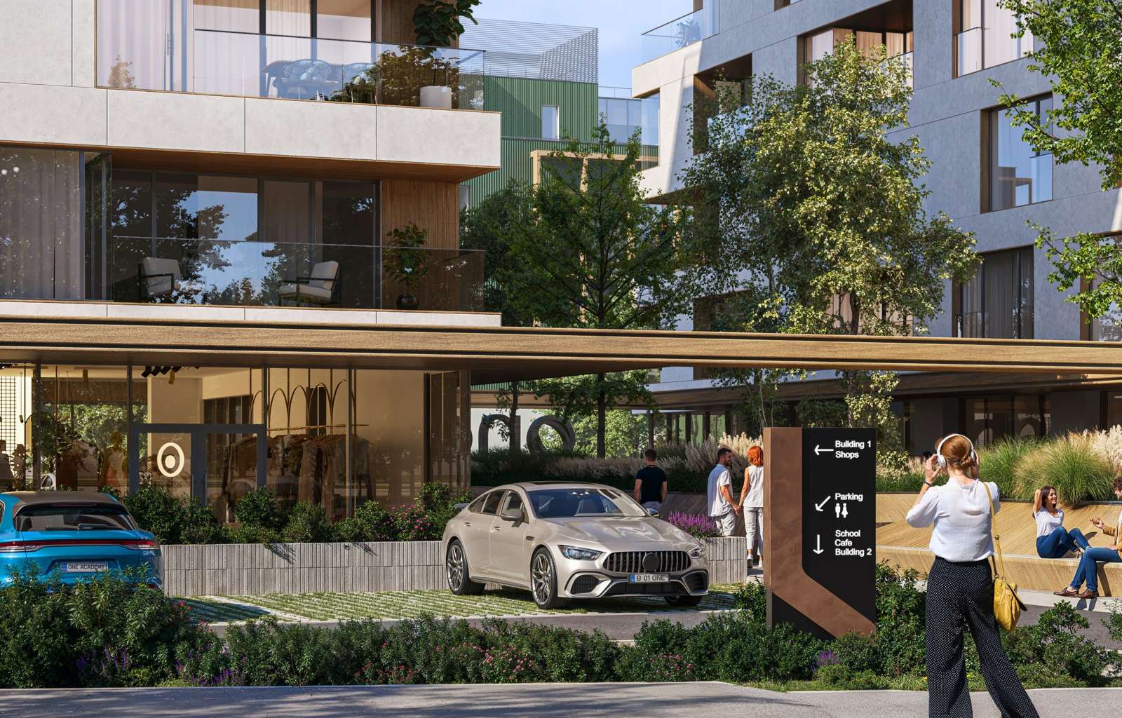Ansamblul rezidențial și spațiu comercial One Academy Club - imaginea 9