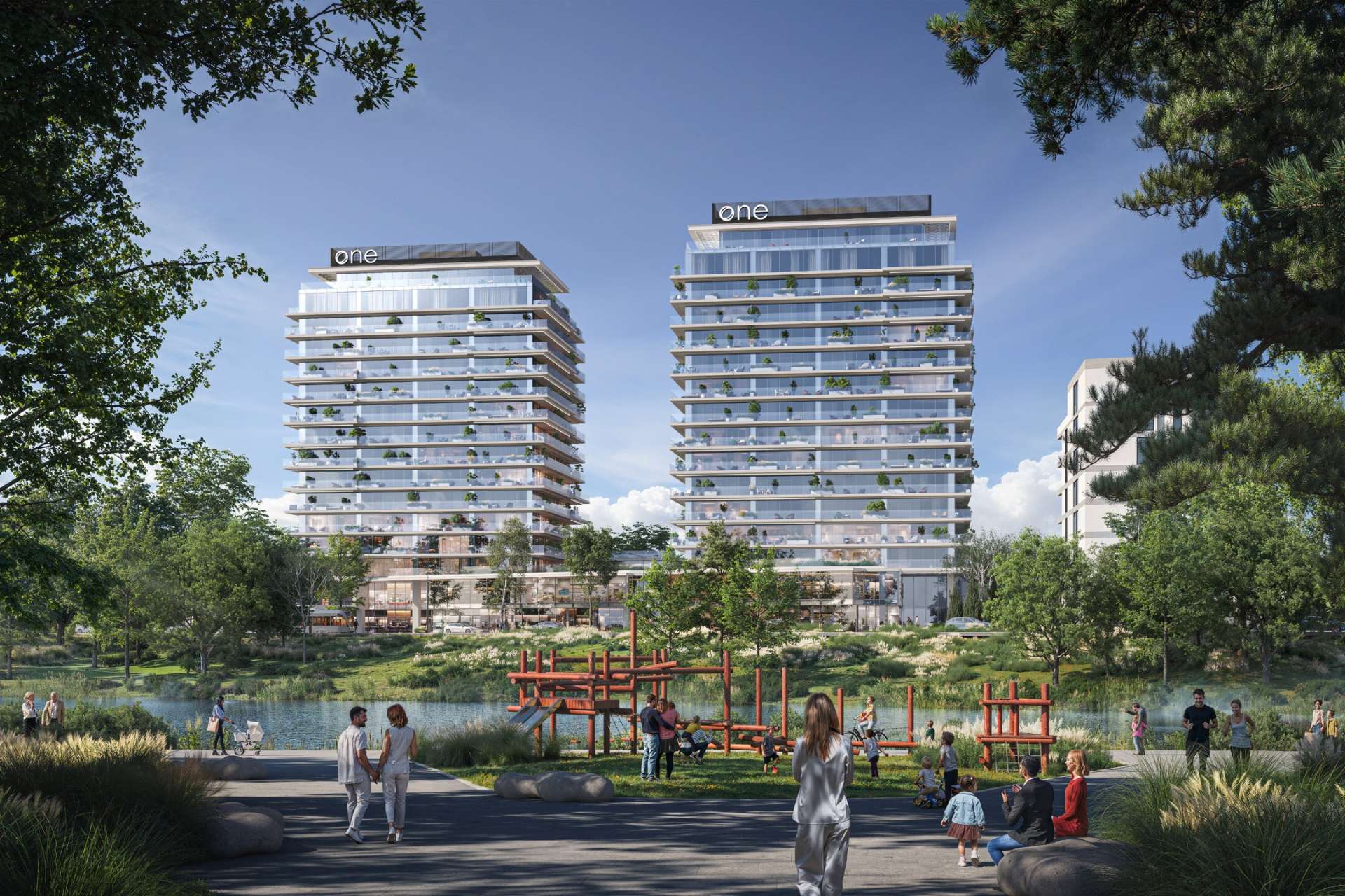 One Floreasca Sunset: Ansamblul rezidențial și spațiu comercial One Floreasca Sunset - imaginea 1