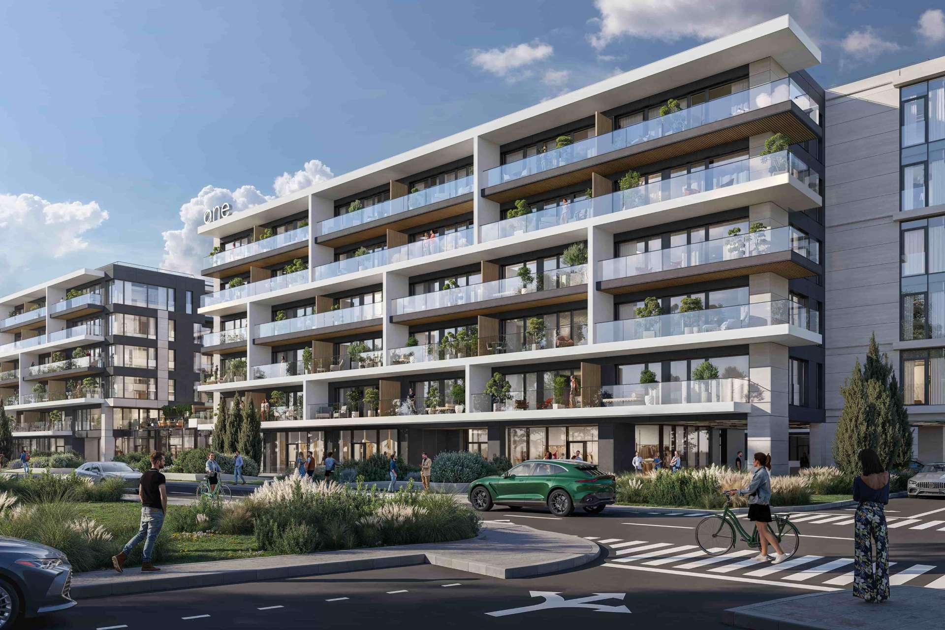 One Floreasca Club: Ansamblul rezidențial și spațiu comercial One Floreasca Club - imaginea 1