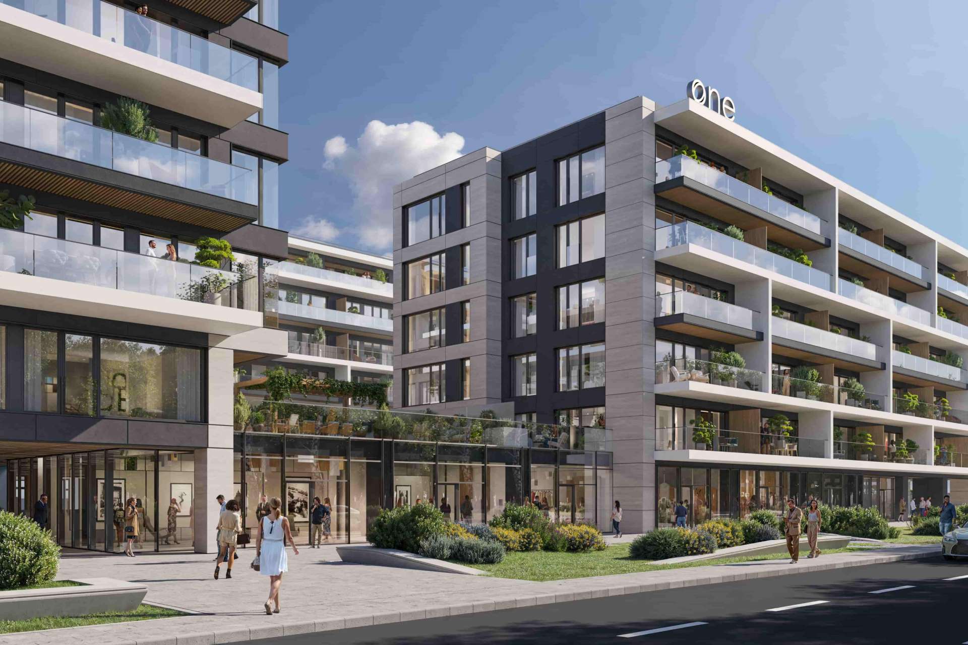 One Floreasca Club: Ansamblul rezidențial și spațiu comercial One Floreasca Club - imaginea 3