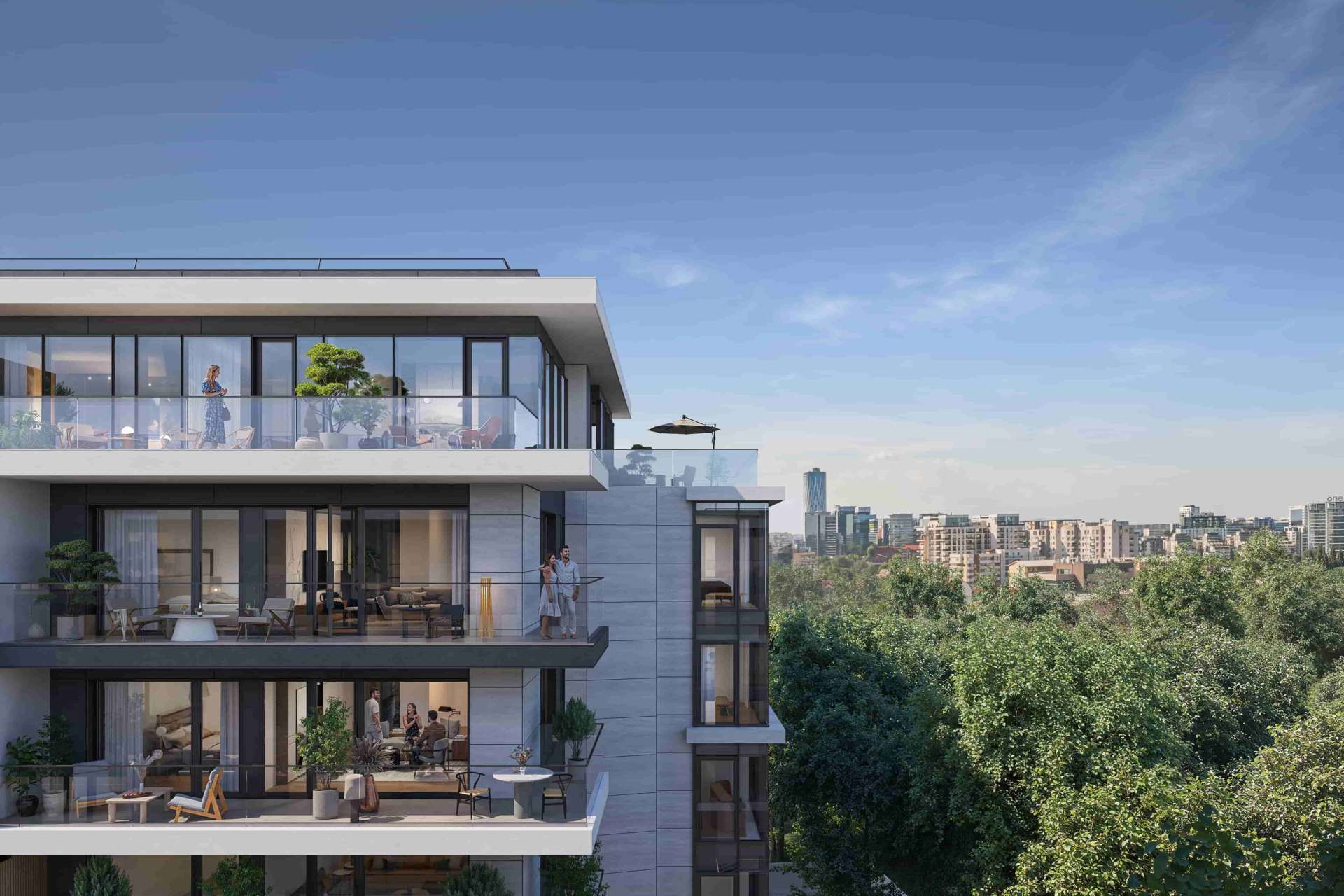 One Floreasca Club: Ansamblul rezidențial și spațiu comercial One Floreasca Club - imaginea 11
